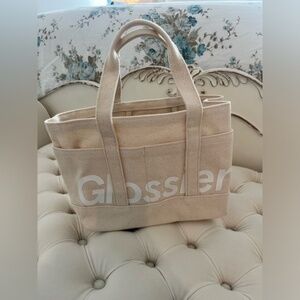 NWOT Glossier Mini Utility Brooklyn Tote Bag